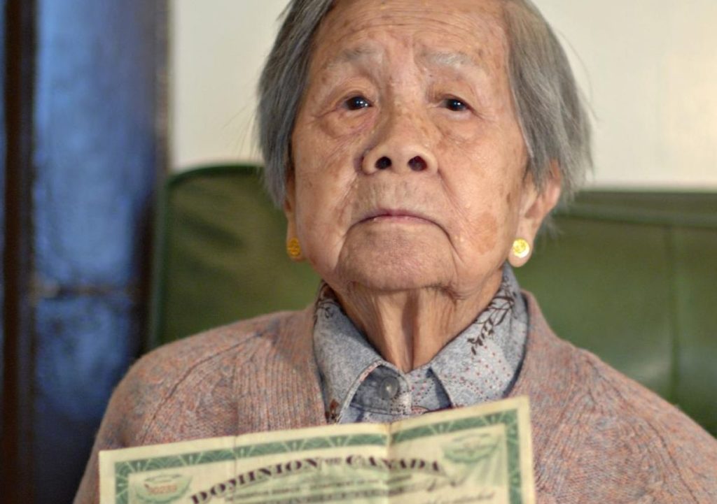 ballinran elderly lady holding document development
